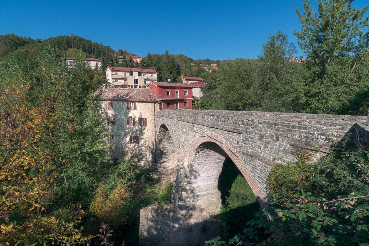 Villa La Casa Sul Ponte à Mercatello sul Metauro Extérieur photo